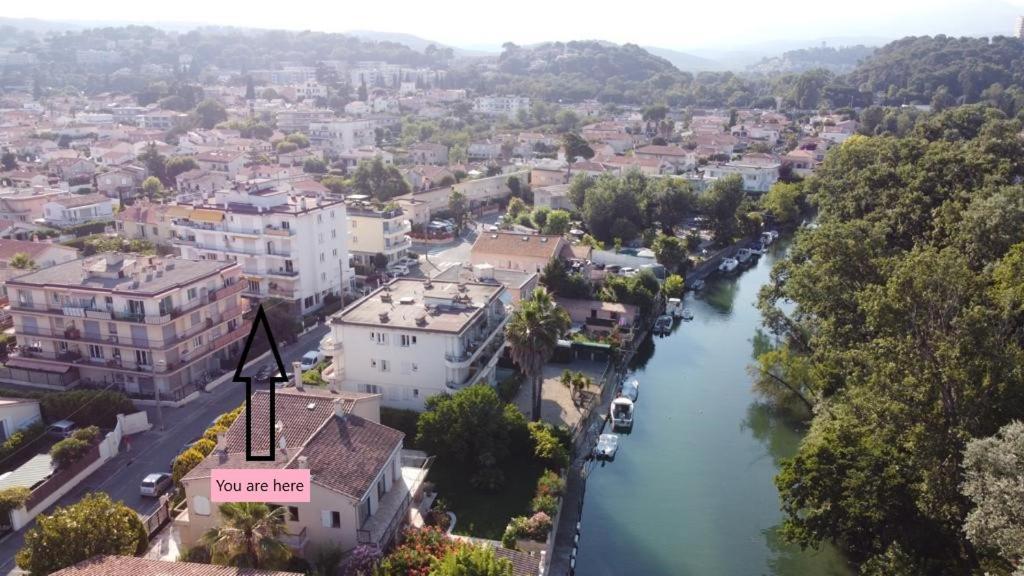 Appartamento Charmant studio proche de Nice à 300m des plages Villeneuve-Loubet Esterno foto