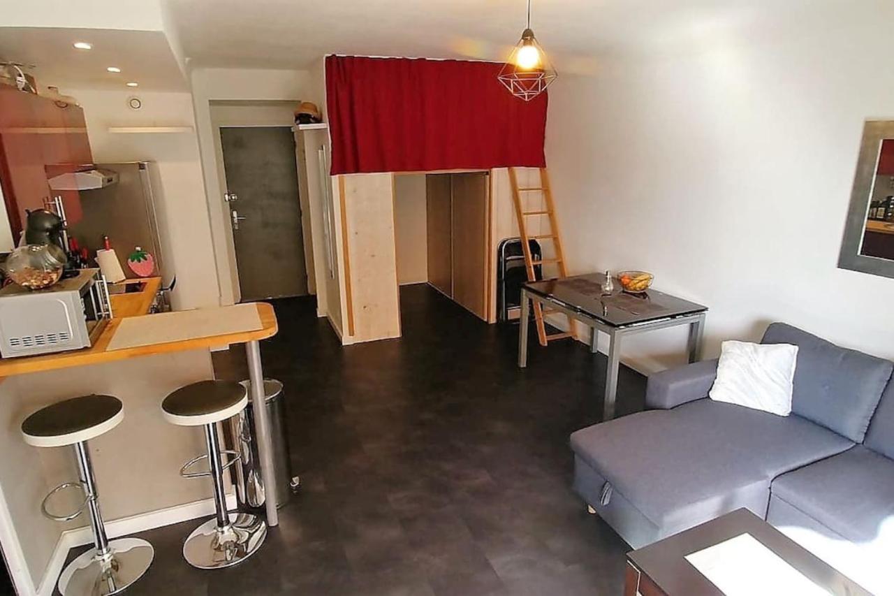 Appartamento Charmant studio proche de Nice à 300m des plages Villeneuve-Loubet Esterno foto